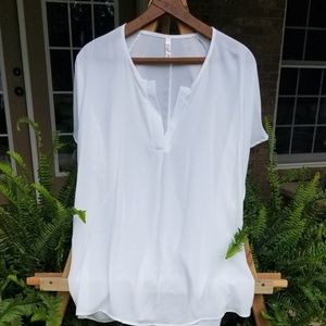 Off-white Chiffon Blouse NWT